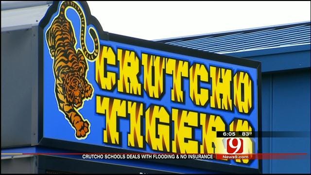 Crutcho School District Cleans Up School With No Flood Insurance