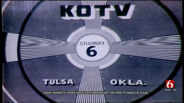 70 Years Ago Channel 6 And TV Arrived In Eastern Oklahoma