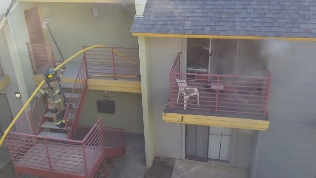 WEB EXTRA: Shadow Mountain Resident Video Of Fire