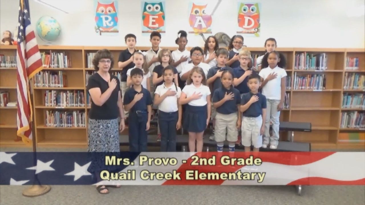 Mrs. Provo's 2nd Grade Class At Quail Creek Elementary