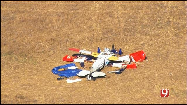 WEB EXTRA: Bob Mills SkyNews 9 Flies Over Plane Crash Site Near Fairmont