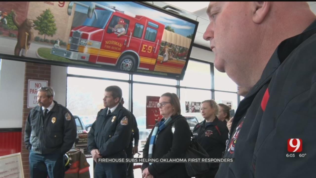 Six Oklahoma Agencies Save Lives With New Donations From Firehouse Subs