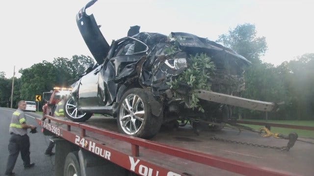 WEB EXTRA: Scenes From Rogers County Wreck