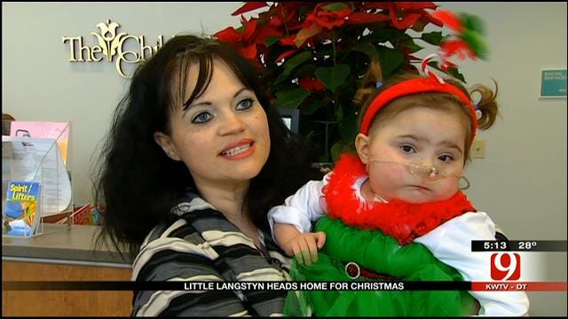 One Of Oklahoma's Tiniest Babies Goes Home For The Holidays