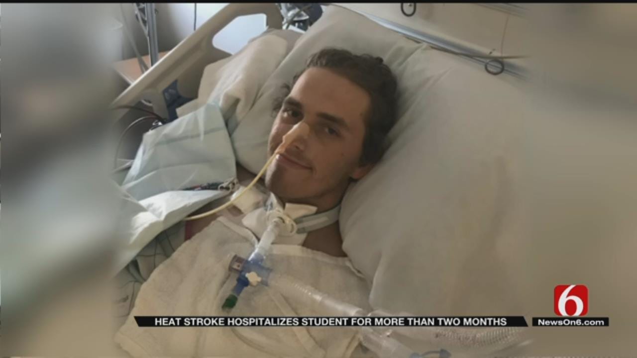Heat Stroke Lands Tulsa Athlete In Hospital For 43 Days
