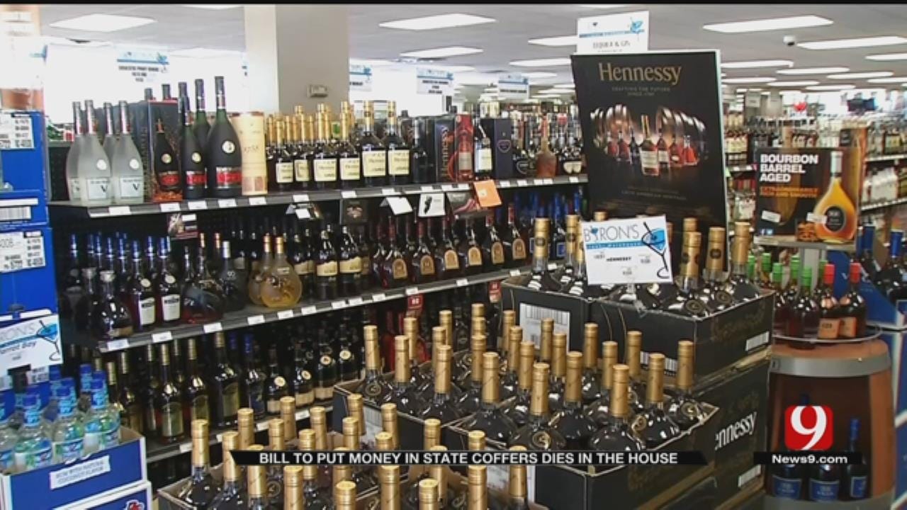 Bill To Cap Alcohol Sales Tax Proceeds Dies