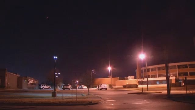 WEB EXTRA: Video From Outside Tulsa's Wright Elementary School