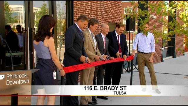 Philbrook Downtown Celebrates Opening With Ribbon Cutting