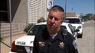 WEB EXTRA: Tulsa Police Officer Charlie Tapper Talks About The Pursuit