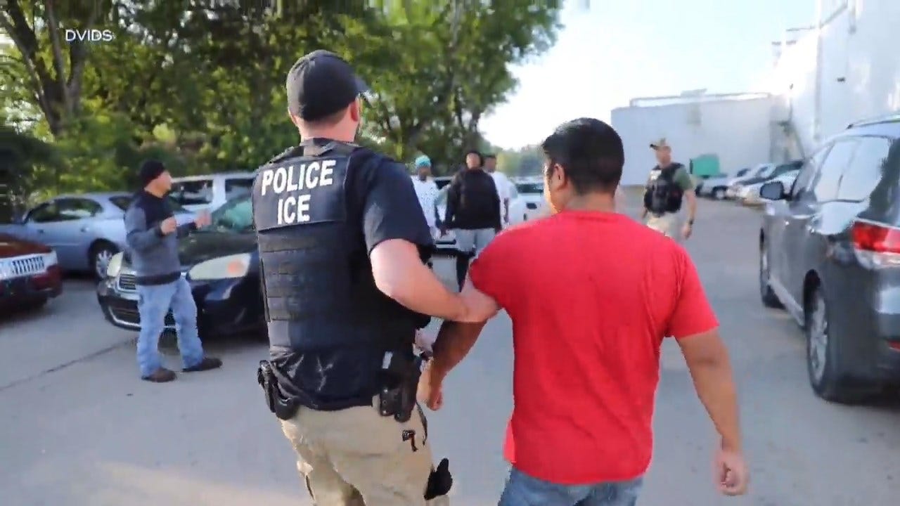 Largest US Immigration Raids In A Decade Net 680 Arrests