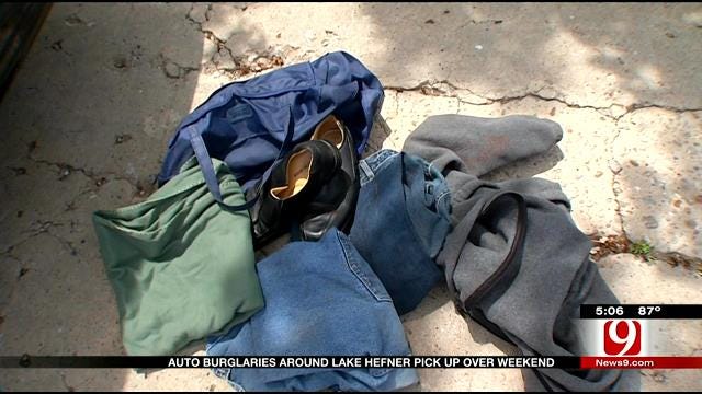 Auto Burglaries Around Lake Hefner Pick Up Over Weekend
