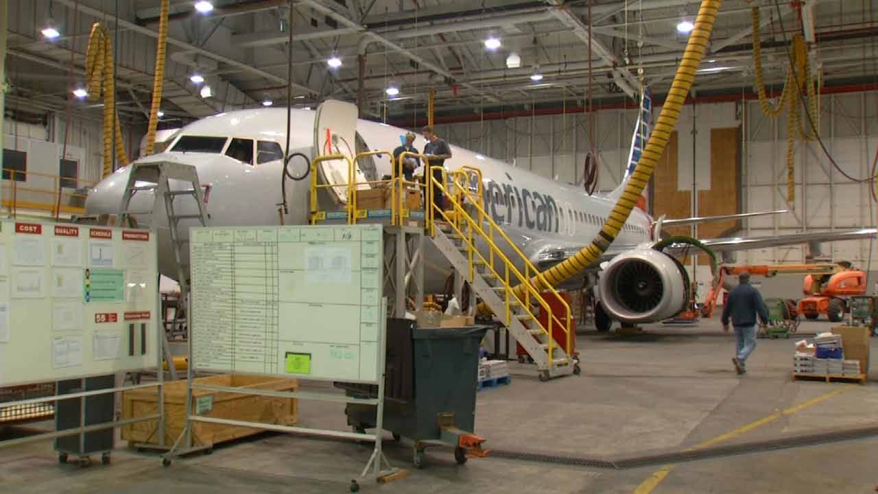 Announcement Of Brazil Hangar Worries Tulsa American Airlines Employees