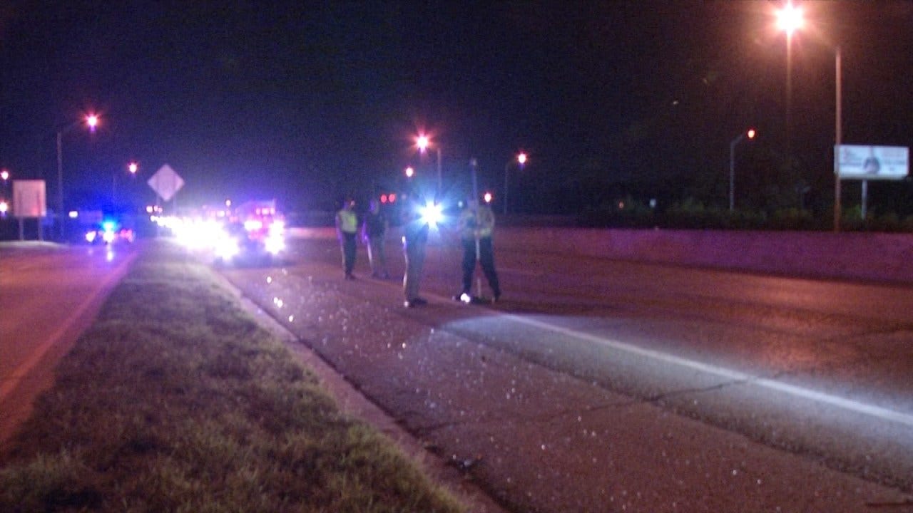 Woman Struck By Semi After Motorcycle Wreck On I-44
