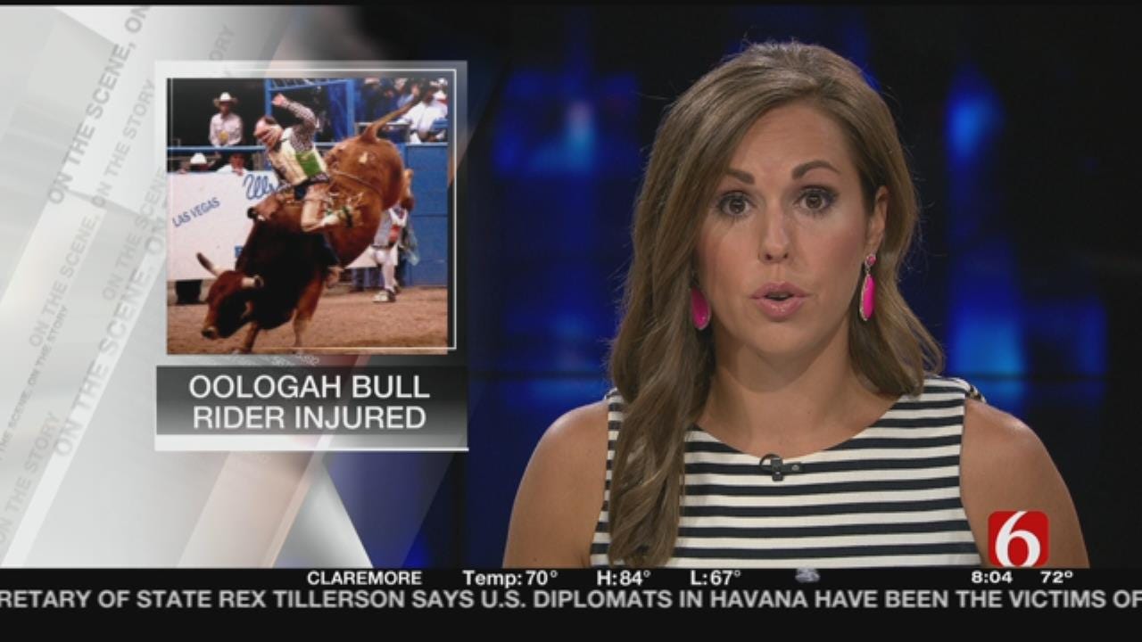Bull Rider Faces Possible Brain Injury After Being Knocked Unconscious In Oologah Event