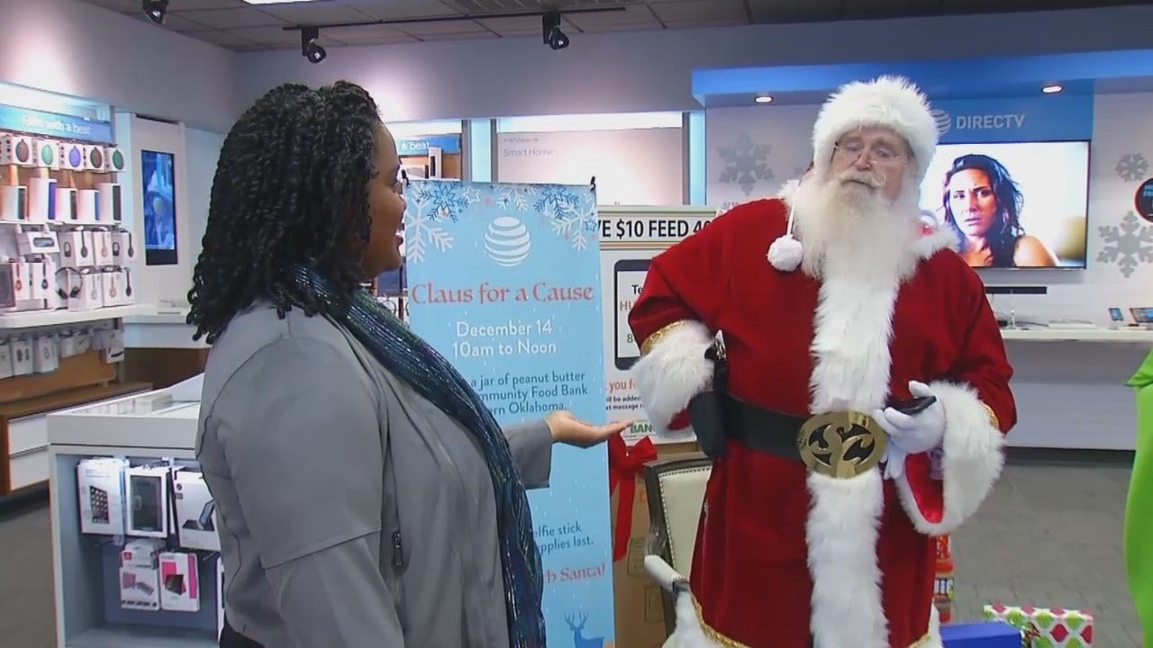 WEB EXTRA: Santa Tells Katiera Winfrey A Story