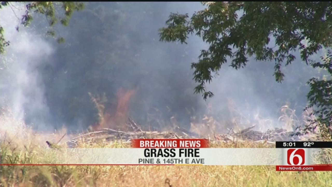 Tulsa Prescribed Burn Spreads; No Structures Affected