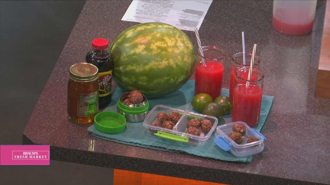 Watermelon Agua Fresca & Nut-Free Energy Bites