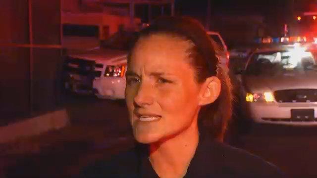 Tulsa Police Officer Michelle Armentrout Talks About House Fire