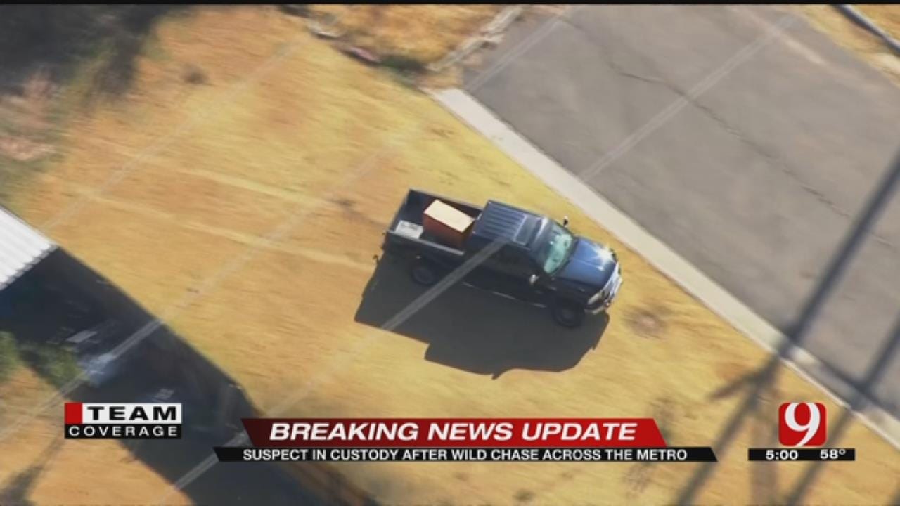 Wild Metro Police Chase Ends With Suspect Tased, Taken Into Custody