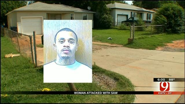Neighbor Speaks After OKC Man Arrested For Attacking Woman With Handsaw