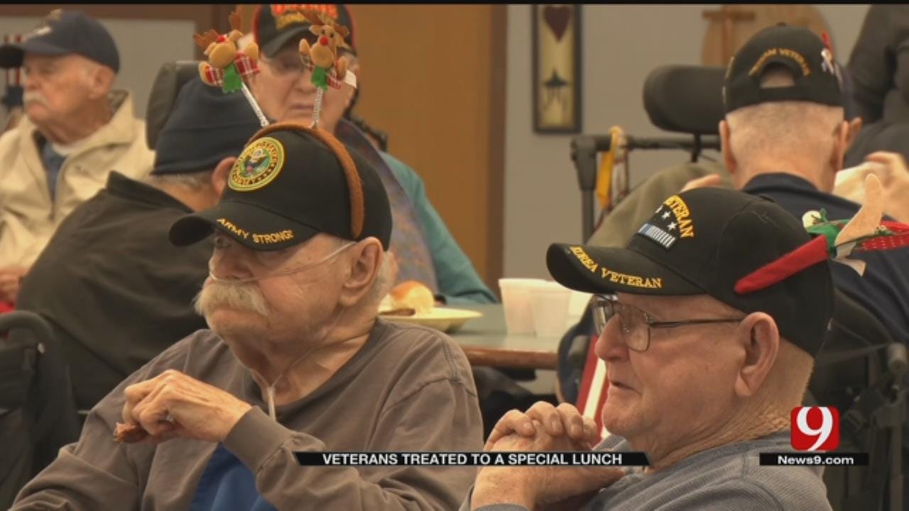 Norman Veterans Host Their Own Christmas Party To Brighten Spirits