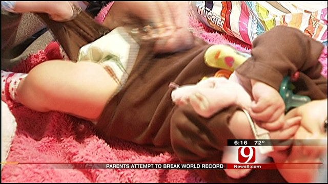OKC Parents Attempt To Break World Record With Diaper Changing Event