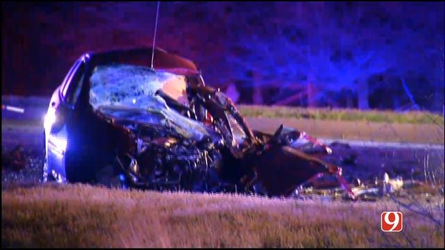 WEB EXTRA: Woman Killed In Two-Vehicle Collision In SW OKC
