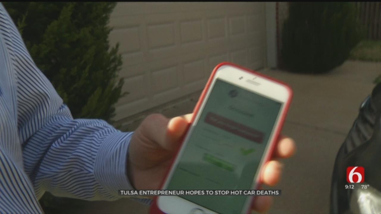 Tulsa Entrepreneur Hopes To Stop Hot Car Child Deaths