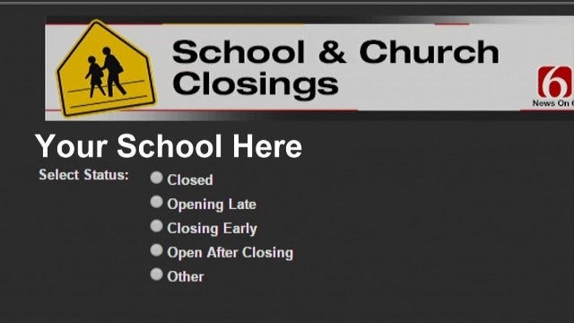 School Closings System How To