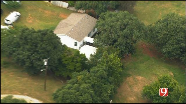 WEB EXTRA: Bob Mills SkyNews 9 Flies Over Missing Person Investigation In OKC