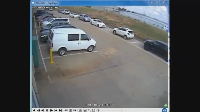 WEB EXTRA: OKC Auto Burglary Caught On Camera