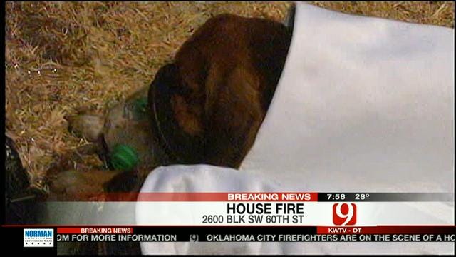 Firefighters Rescue People, Pets From SW OKC House Fire