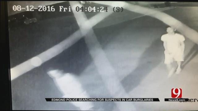 Edmond Police Searching For Suspects In Car Burglaries