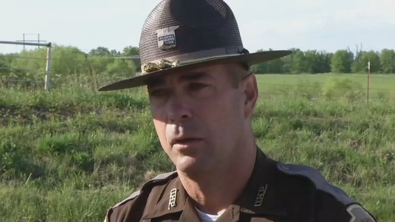 WEB EXTRA: OHP Trooper Dwight Durant Talks About Creek County Triple Fatality Crash