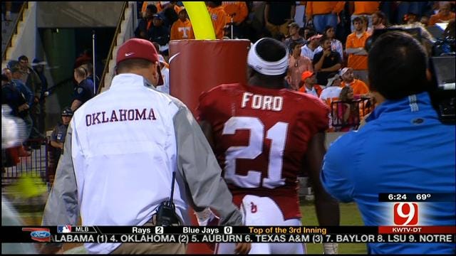 OU Report: Keith Ford To Miss 2-3 Weeks