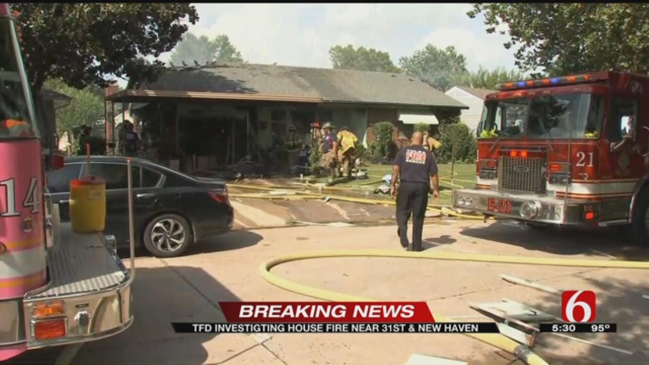 Three People Taken To Hospital From Tulsa House Fire