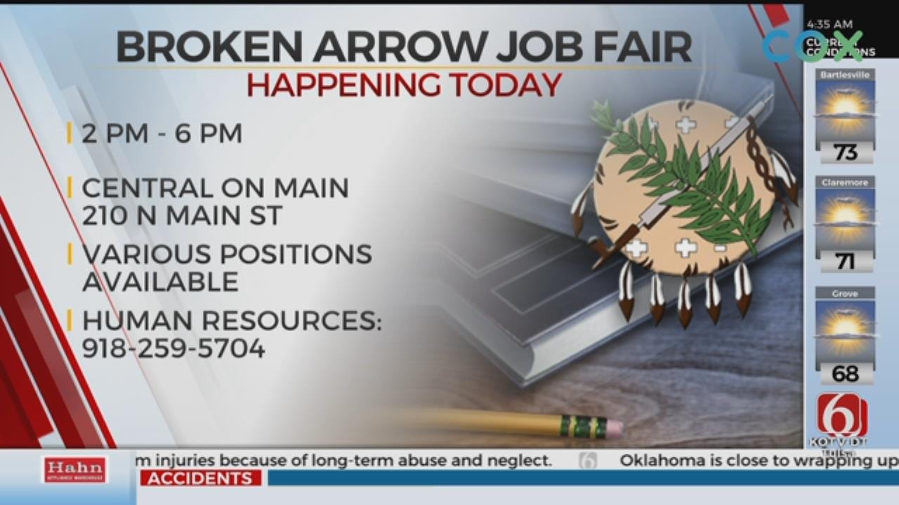 Broken Arrow Public Schools Holds Job Fair