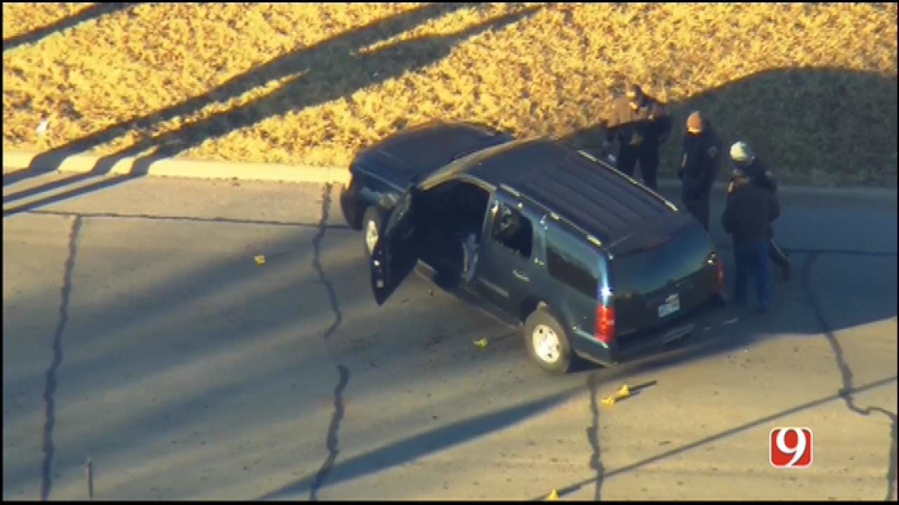 WEB EXTRA: SkyNews 9 Flies Over Officer-Involved Shooting In Clinton