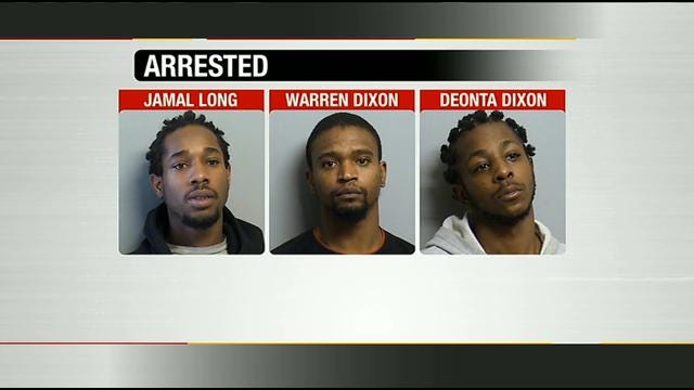 Police Arrest 3 Tulsa Men In First Murder Of 2013