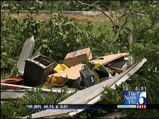 Brewer Bend Couple 'Lucky To Be Alive' After Tornado Destroys Home