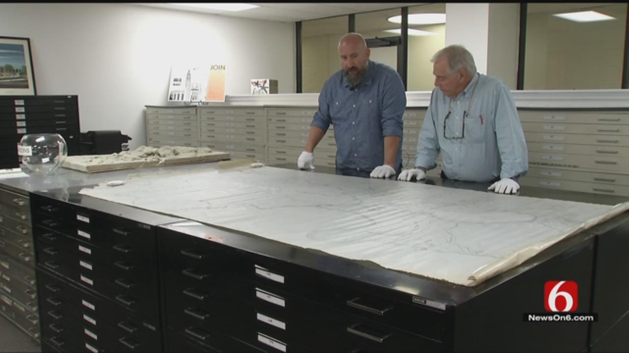 Tulsa Non-Profit Shows 100-Year-Old Map Of Mohawk Park