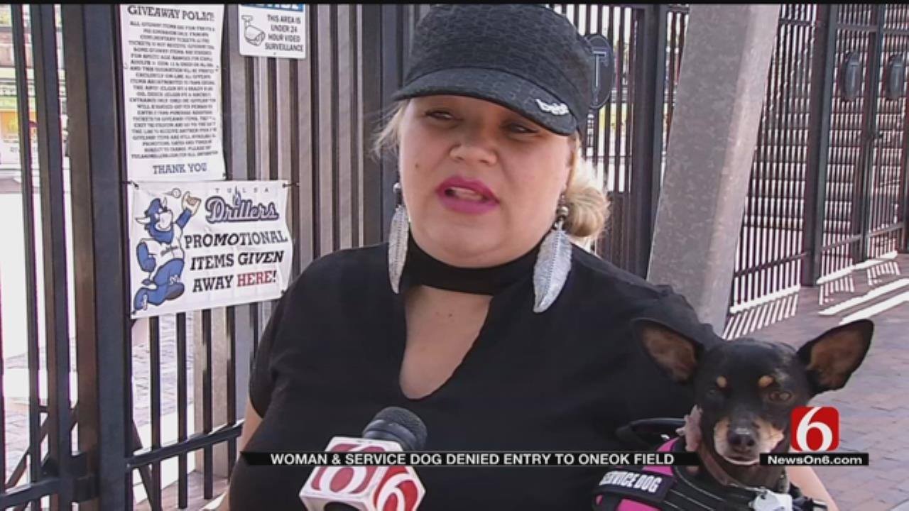 Woman Denied Access To Drillers Game Due To Service Dog Protocol
