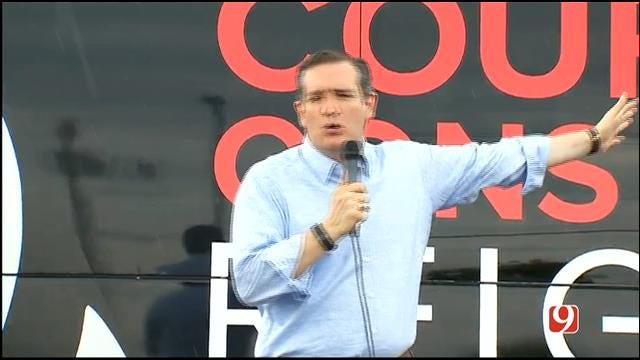WEB EXTRA: U.S. Senator Ted Cruz's Campaign Rally In OKC Part II