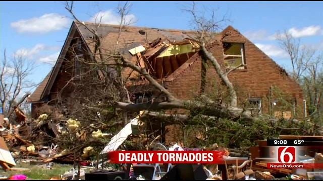 Tornado Leaves Overwhelming Damage In Baxter Springs