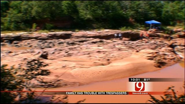 Residents Near Deep Fork River Advise Swimmers Stay Away