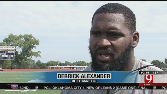 TU Football's Derrick Alexander On Righting The Ship