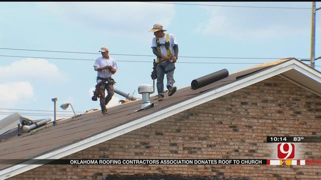 OK Roofers Give 50-Year-Old Church A New Roof