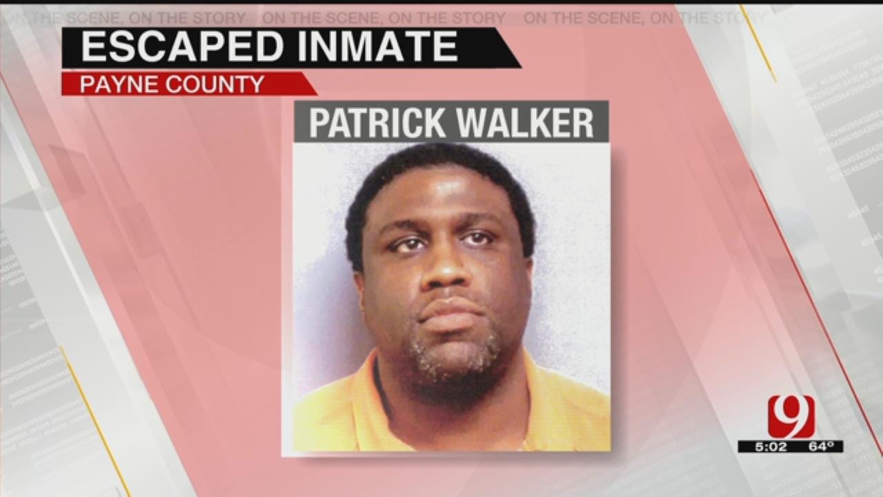 Authorities Searching For Payne County Escapee Convicted Of Murder