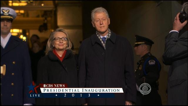 Former Presidents Arrive At Presidential Inauguration