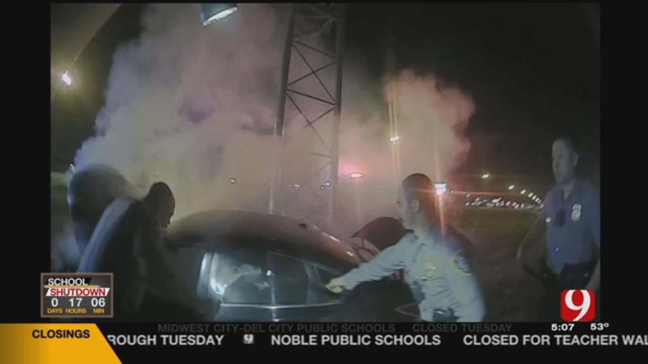 OCPD Releases Video Of Dramatic Car Fire Rescue